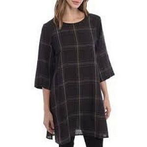 Eileen Fisher organic linen tunic size M.